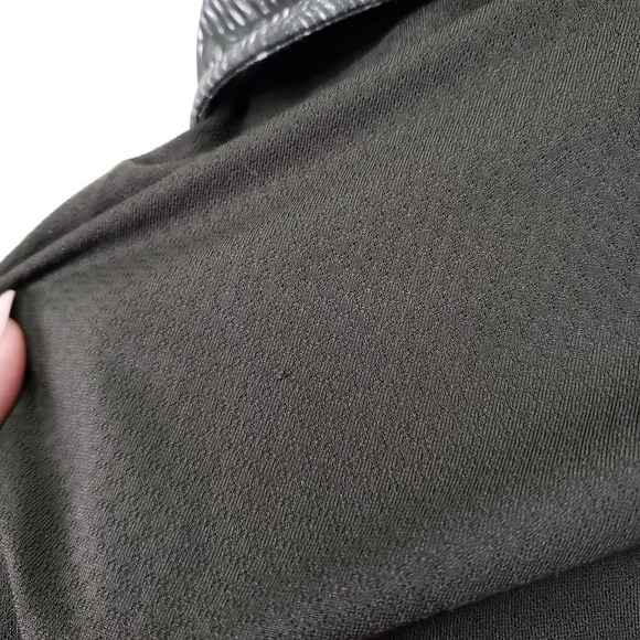 Lululemon Wrap It‎ Up Tank 8 Gator Green Olive Shelf Bra - Picture 7 of 9